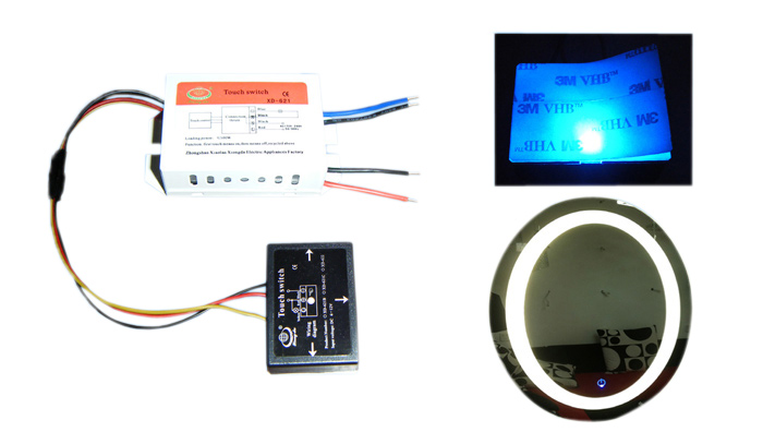 觸摸開關(guān)XD-621樣板展示