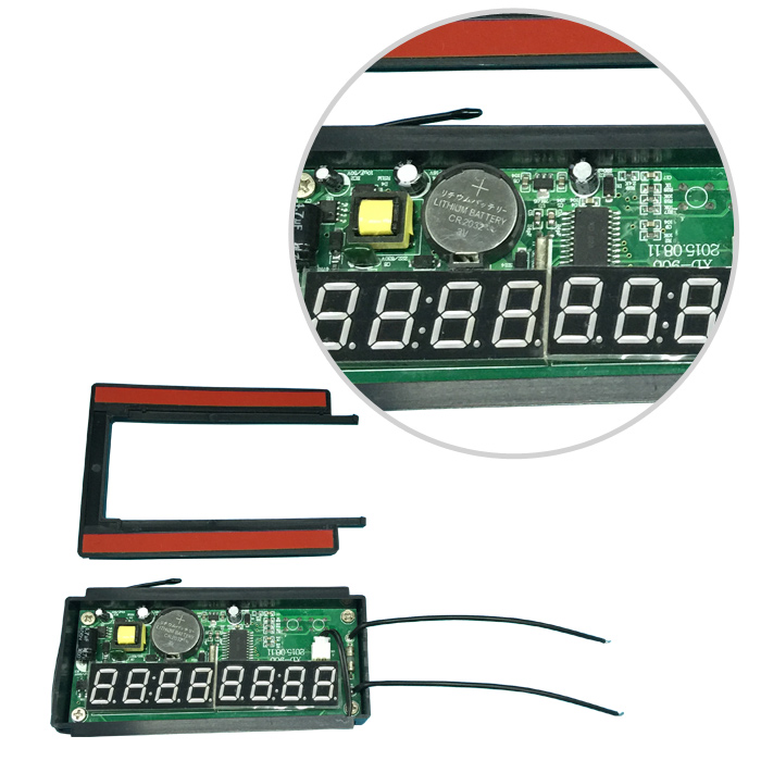 燈鏡時鐘顯示屏XD-906