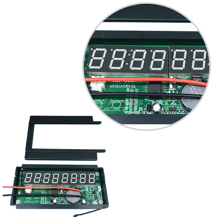 燈鏡時(shí)鐘顯示屏XD-907